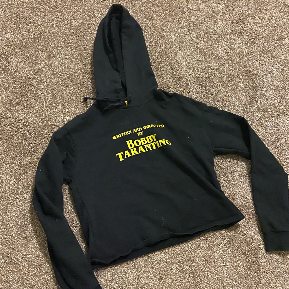 Bobby Tarantino Logic crop hoodie sweatshirt